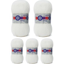 Toyigoo 5 Adet Festival Simli Örgü Ipi Yünü Renk NO:200 TYG-84037RS