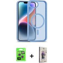 Toyigoo Ieg™ iPhone 16E Kılıf Siluet Minimal Prime - Siyah Bilvis 3D Cam Ekran Koruyucu + Gümüş Raze