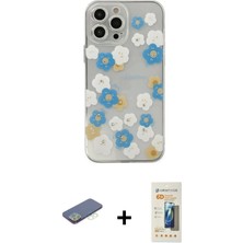 Toyigoo Ieg™ iPhone 13 Pro Max Kılıf Eksen Asil Prime - Siyah 6d Mat Seramik Hayalet Nano Ekran Koruyucu
