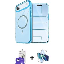 Toyigoo Ieg™ iPhone 17 Air Kılıf Kıvılcım Form Prime - Siyah 3D Antistatik Seramik Nano Ekran Koruyuc
