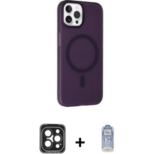 Toyigoo Ieg™ iPhone 15 Pro Max Kılıf Çekirdek Modern Prime - Siyah Joko Magic 5d Cam + Siyah Pvd Metal