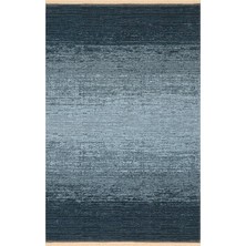 Eko Halı Kutnu Kılım Ktn 01  Modern Ombre Renk Geçişli Yıkanabilir Çift Taraflı Kilim