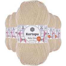 Toyigoo 5 Adet Baby One Tüylenmeyen El Örgü Ipi Yünü Taş K855 TYG-84037RS