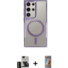 Toyigoo Ieg™ Galaxy S24 Ultra Kılıf Yadigar Klasik Özel Seri - Siyah Autokit 5in1 Fiber Hayalet Polymer