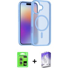 Toyigoo Ieg™ iPhone 17 Kılıf Siluet Minimal Prime - Siyah Bilvis 5in1 3D Magic Cam Ekran Koruyucu + Aç�