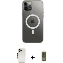 Toyigoo Ieg™ iPhone 12 Pro Max Kılıf Ahenk Yansıma Prime - Siyah Joko Magic 5d Hayalet Cam + Gold Shine