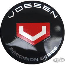 Jant Göbek Arma Vossen Black Sticker 4'lü Set