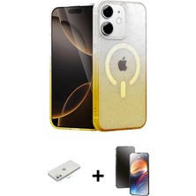 Toyigoo Ieg™ iPhone 11 Kılıf Eksen Minimal Özel Seri - Siyah 3D Antistatik Mat Seramik Nano Ekran Koruy