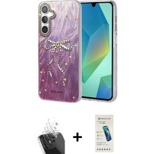 Toyigoo Ieg™ Galaxy A55 5g Kılıf Zirve Modern Prime - Şeffaf Pasifik Cam Ekran Koruyucu + Şeffaf Kamer