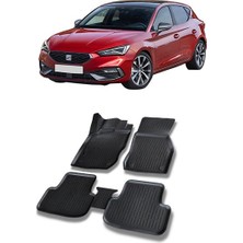 Seat Leon (Mk4) 2021 ve Sonrası 3D Havuzlu Araca Özel Paspas Takımı
