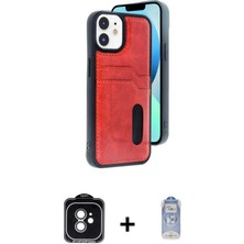 Toyigoo Ieg™ iPhone 11 Kılıf Yörünge Işık Serisi - Siyah Joko Magic 5d Cam + Yeşil Pvd Metal Kamera
