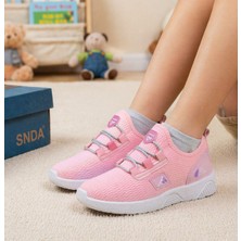 Kantex Günlük Unisex Çocuk Lastikli Sneaker Nefes Alabilen Hafif Rahat Spor Ayakkabı RCN-0027