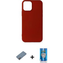 Toyigoo Ieg™ iPhone 12 Mini Kılıf Kozmos Yansıma Özel Seri - Şeffaf Royal Nano Ekran Koruyucu + Gökk