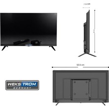 Wekstorm Germany 12 Volt 24 Inç Smart Google Televizyon