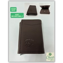 Clover Store Erkek Cüzdan Kart Mekanizmalı Şık ve Spor Cüzdan