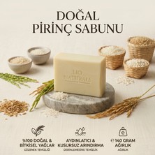 Lio Naturals Doğal Pirinç Sabunu Beyazlatıcı Etkili Organik Sabun 140GR