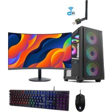 Draven OFS-017 i7-7700 16GB DDR4 1TB SSD 24" Curved Monitör Ofis Bilgisayarı