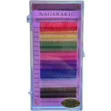 Nagaraku Renkli Kirpik 14MM 0.07C 7725
