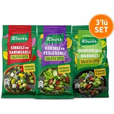 Knorr Salata Sosu Üçlü Set