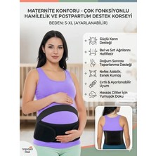 Ankaflex Lohusa Doğum Öncesi ve Sonrası Korse Göbek Bantları Gebelik Ağrısı Giderici Pelvik Destek Bel Bağlayıcı Korse