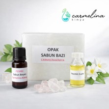 Carmelina Pembe Opak Sabun Yapım Seti-1 ( Yasemin Esansiyla)