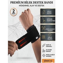 2 Adet Exp Medikal Ayarlanabilir Bilek Bandajı Ateli Spor Bandı Bilek Sargı Destekleme Burkulma Aparatı