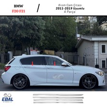 Ebal Oto Bmw F20 F21 Krom Cam Çıtası 4 Prç. 2011-2019 P. Çelik