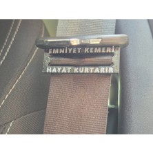 YSN Sounds Araç Kemer Tokası Tutucu, Araç Kemer Tokası Klipsi , Kemer Tokası Sabitleyici - 2 Adet