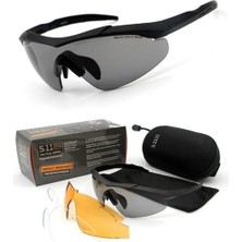 5.11 Tactical Koruyucu 3 Lensli Gözlük 5.11 / Taktikal Gözlük / Bisiklet Gözlüğü / Taktik Airsoft Gözlüğü