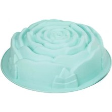 Royaleks Group Gül Silikon Kek Kalıbı 25 cm ROYALEKS-MYS003