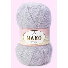 Royaleks Group 1 Adet Paris El Örgü Ipi Yünü Pembeli Gri 3079