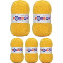 Royaleks Group 5 Adet Festival Simli Örgü Ipi Yünü Renk NO:217