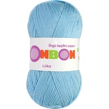 Royaleks Group 1 Adet Lüks Patik Ipi Yünü Mavi 98231