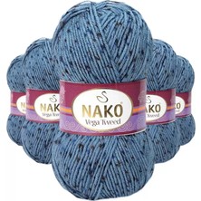 Royaleks Group 5 Adet Vega Tweed Premium Akrilik El Örgü Ipi Yünü No: 31764