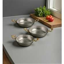 PremiumPort Alüminyum Sahan Seti, Omlet ve Yumurta Tavası, 18-22 Cm, Dayanıklı ve Şık