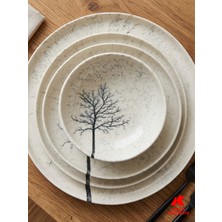 Köklü Züccaciye 24 Parça 6 Kişilik Yemek Takımı