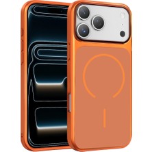 TKÇ Joko  Iphone 17 Pro Max Rush Magsafe Kapak - Turuncu
