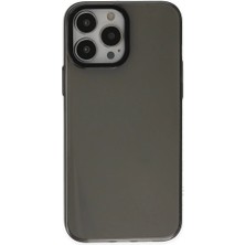 TKÇ  Iphone 14 Pro Kılıf Anka Pc Sert Metal Kapak - Siyah