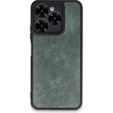 TKÇ General Mobile Era 30 Kılıf Aras Deri Kapak - Koyu Yeşil