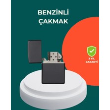 Midas Toptan Home Çakmak Parlak Siyah Doldurulabilir Hedyelik Eşya