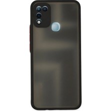TKÇ Infinix Hot 10 Play Kılıf Montreal Silikon Kapak - Siyah