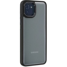 TKÇ Samsung Galaxy A03 Kılıf Dora Kapak - Siyah
