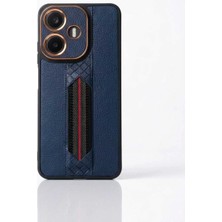 Camkapak Aksesuar Infinix Hot 30 I Elçek Deri Kılıf Modeli