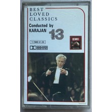 EMI Best Loved Classics 13 Conducted By Karajan  Kağıt Baskı Kaset