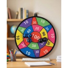 Güvenli Dart Oyunu Çocuklara Özel Cırtlı Toplu Hedef Tahtası Oyunu Midastech