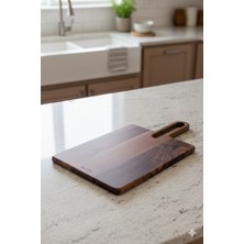 PremiumPort Ahşap Kesme Tahtası, 44X24 Cm, Şık ve Dayanıklı Mutfak Gereci
