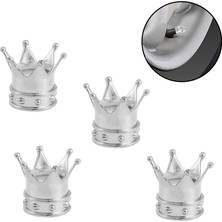 Kral Tacı Alüminyum Sibop Kapağı Krom