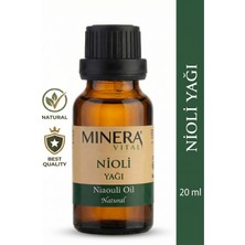 Minera Vital Nioli Yağı 20 ml (Niaouli Oil) Damlalıklı Cam Şişe