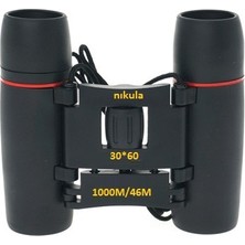 Toptan Bulurum 30X60 Cepte Taşımalı Kauçuk Kaplamalı Mini Dürbün  Siyah