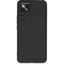 TKÇ Xiaomi Mi 12T Pro Kılıf Nano Içi Kadife Silikon - Siyah
